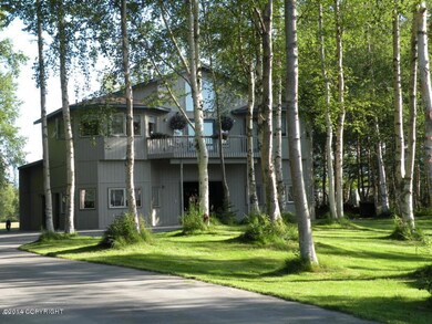 Driveway to House