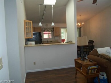 Open Design from Kitchen with Skylight, Ceiling Fa