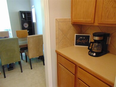 Butlers pantry is perfect for entertaining and is between dining room and kitchen.