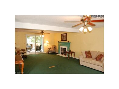 Wonderful open floor plan.  Great room with woodbu