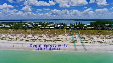 BEST LOCATION! GULF FRONT & YOUR OWN DOCK TOO!