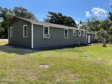 rear of house