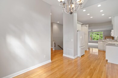 Dining looking to kitchen