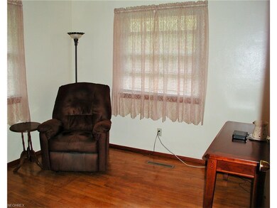 Bedroom could also be a den or office