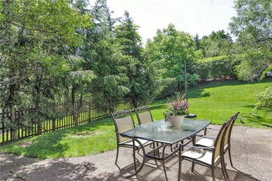 Dine al fresco on the roomy patio