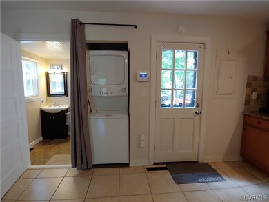 Alternate view of Kitchen... NEW stacked Washer/Dr