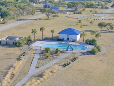 aerial of pool area
