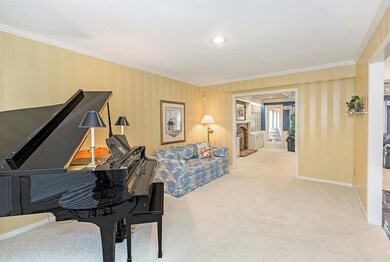 Formal living room off entry.
