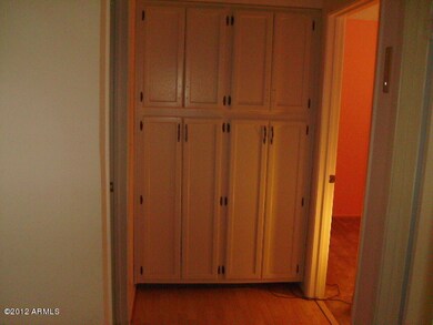 Storage Cabinets in Hall Way