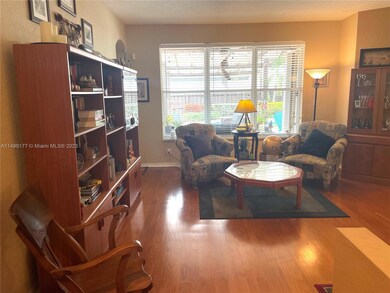 Inviting living with views to patio area.