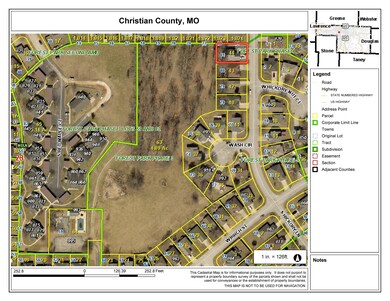 GIS Plat Map 2 Proximity to Pool Photo