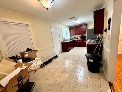 Kitchen and dining area