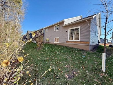 Private backyard with a wooded lot and nature views