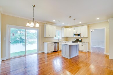 Family Room Into Kitchen