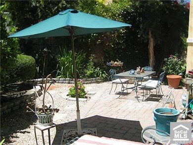 Private backyard