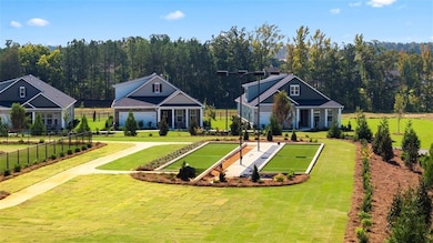 View of subject property featuring a heavily wooded area