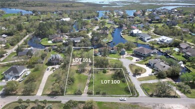 Two lots being sold together.