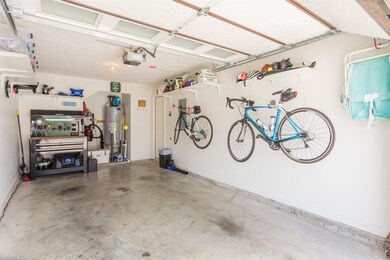 Spacious one car garage with plenty of room for all of your toys!