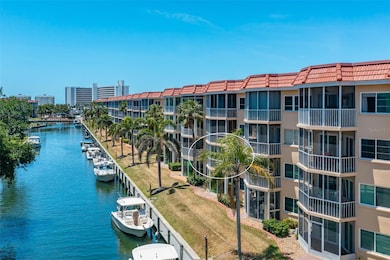The condo faces the canal with  direct access to the Bay.