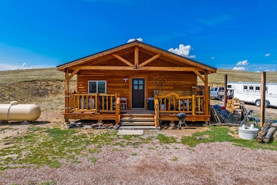 Rear view of property