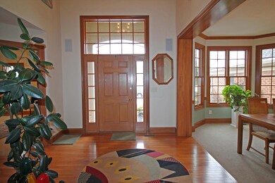 Hardwood flooring on main level
