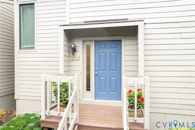 Entrance to property