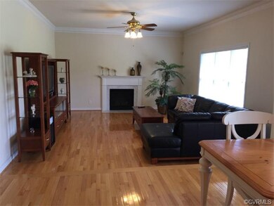 Awesome Family Room with beautiful hardwood floors