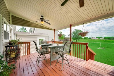 Back patio of main house