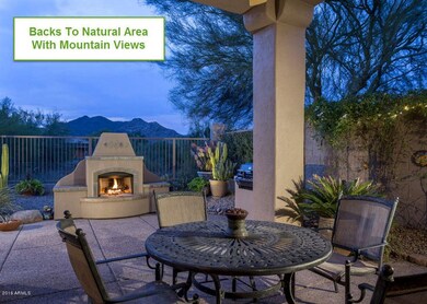 Backs To Natural Area and Mountain