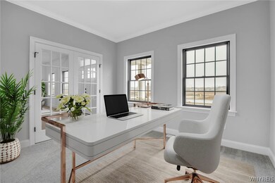 Photos have been staged with furnishings for visua