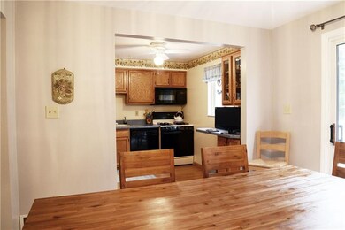 View from Dining Room into Kitchen -