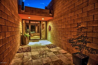 Front Entrance Twilight