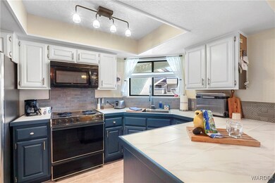KITCHEN WITH UPGRADED CABINETS
