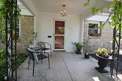 Covered front Porch