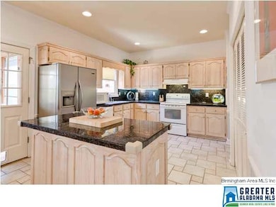 The island adds even more versatility of serving o