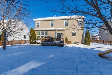 Fully fenced backyard