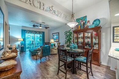 Dining room to living room view