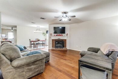 Plenty of room to entertain, with formal dining or what could be a flex space as there is an eat in kitchen.