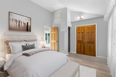VIRTUALLY STAGED.  To show what the room could loo