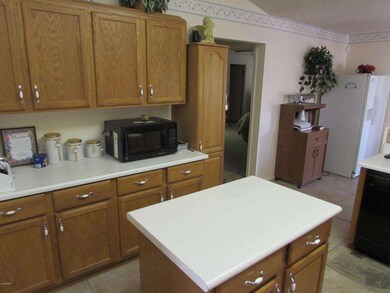 Kitchen with island
