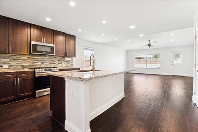 Open Concept Living/Kitchen - Updated Finishes