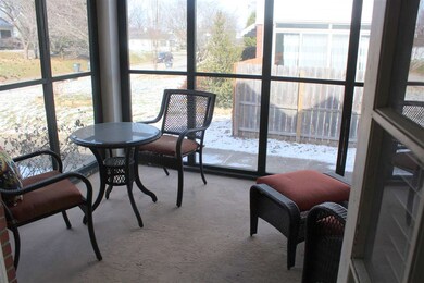 Wonderful screened in porch off the living room