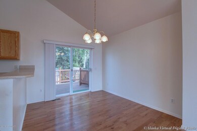 Dining room with deck access . . .