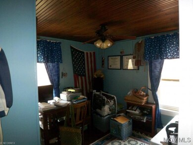 Bedroom used as an office