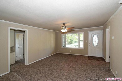Nice large open living room.