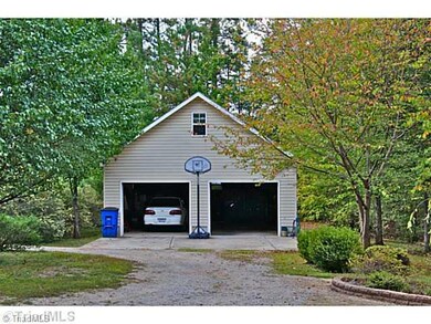 Outbuilding. Oversized deep garage with plenty of space