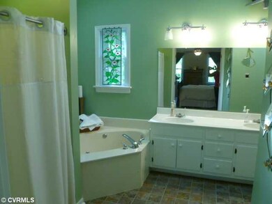 Master Bath - Double Door Opening from the Master 