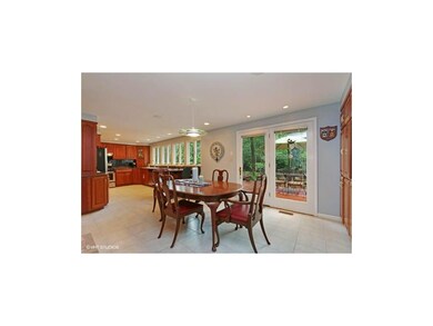 French doors to deck and patio