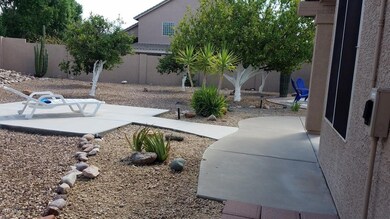 6017 E Sanford East rear yard