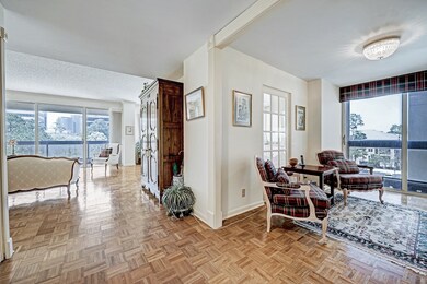 Entry hall with den on the right